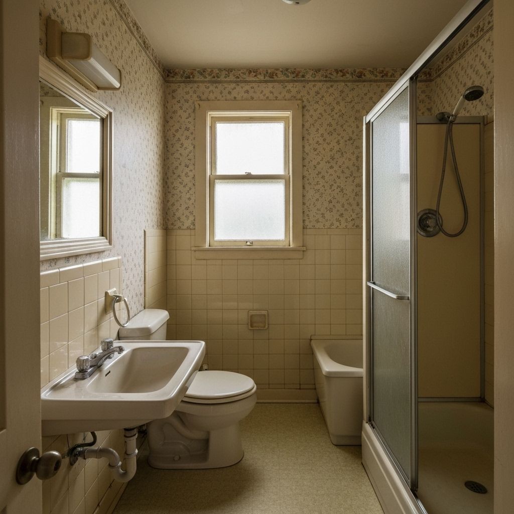 Full Bathroom Renovation - Before