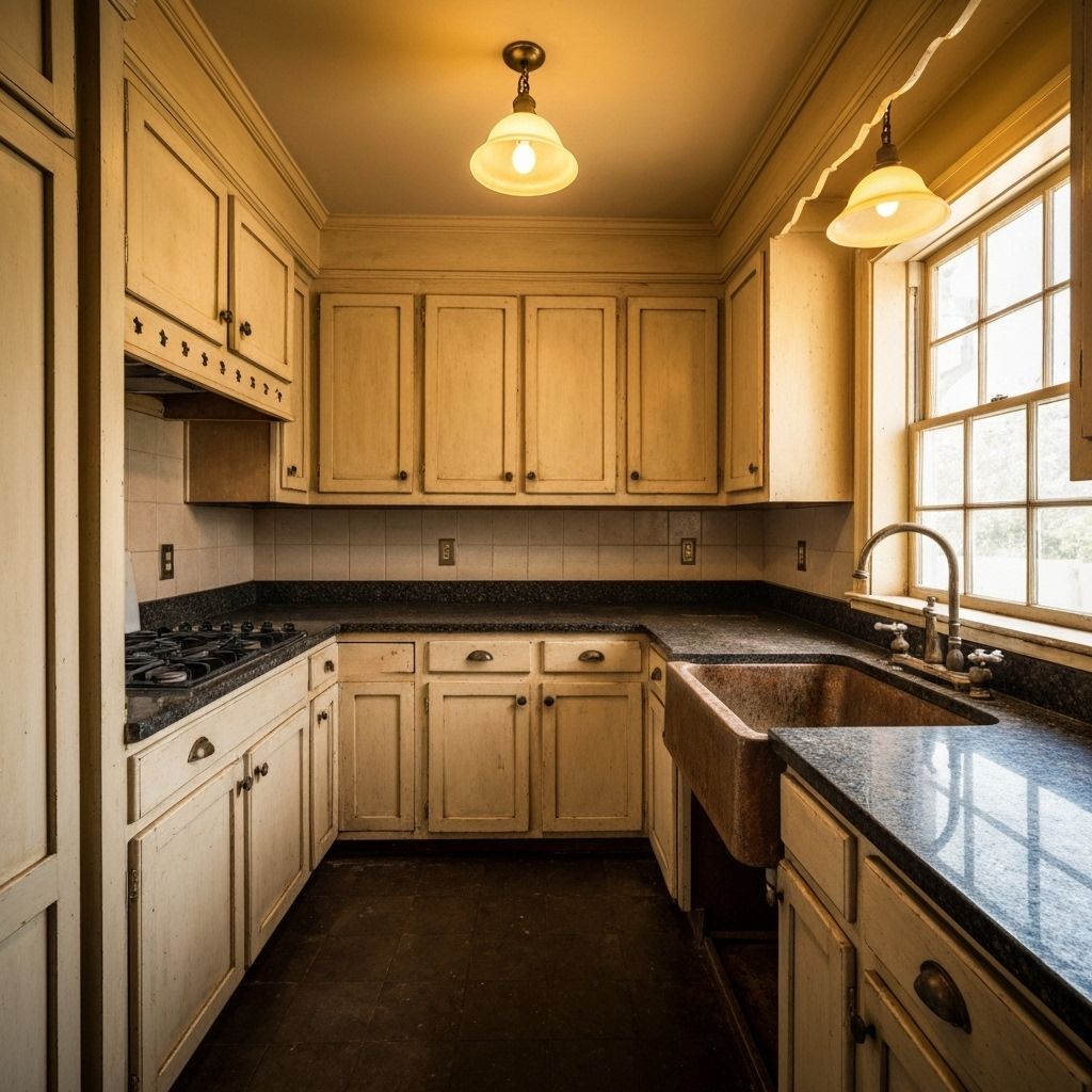 Modern Kitchen Transformation before